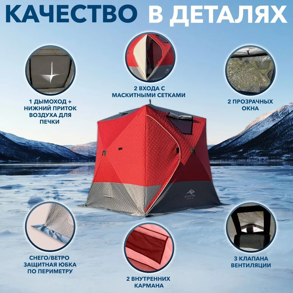 Красный бездымный дымоход4